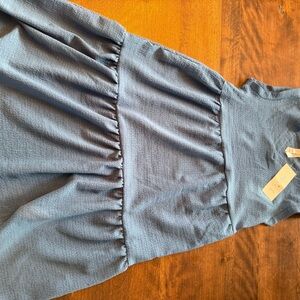 Blue Kids Casual Dress